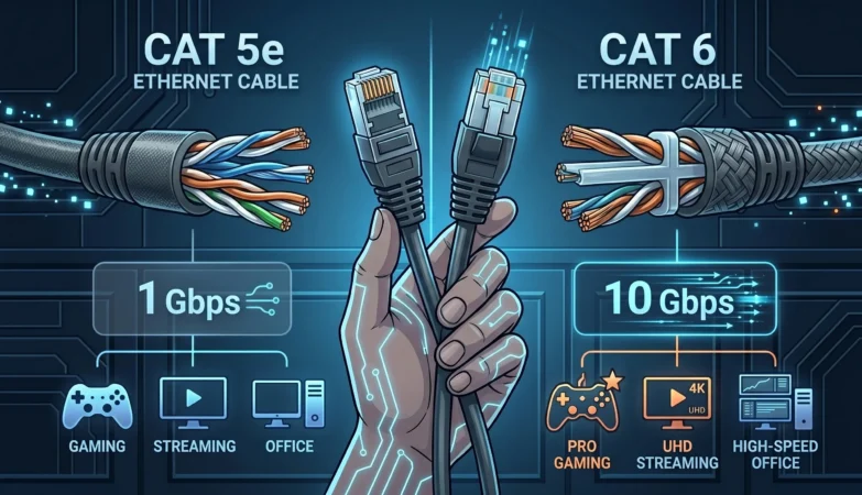 cat 6 vs cat 5e ethernet cable